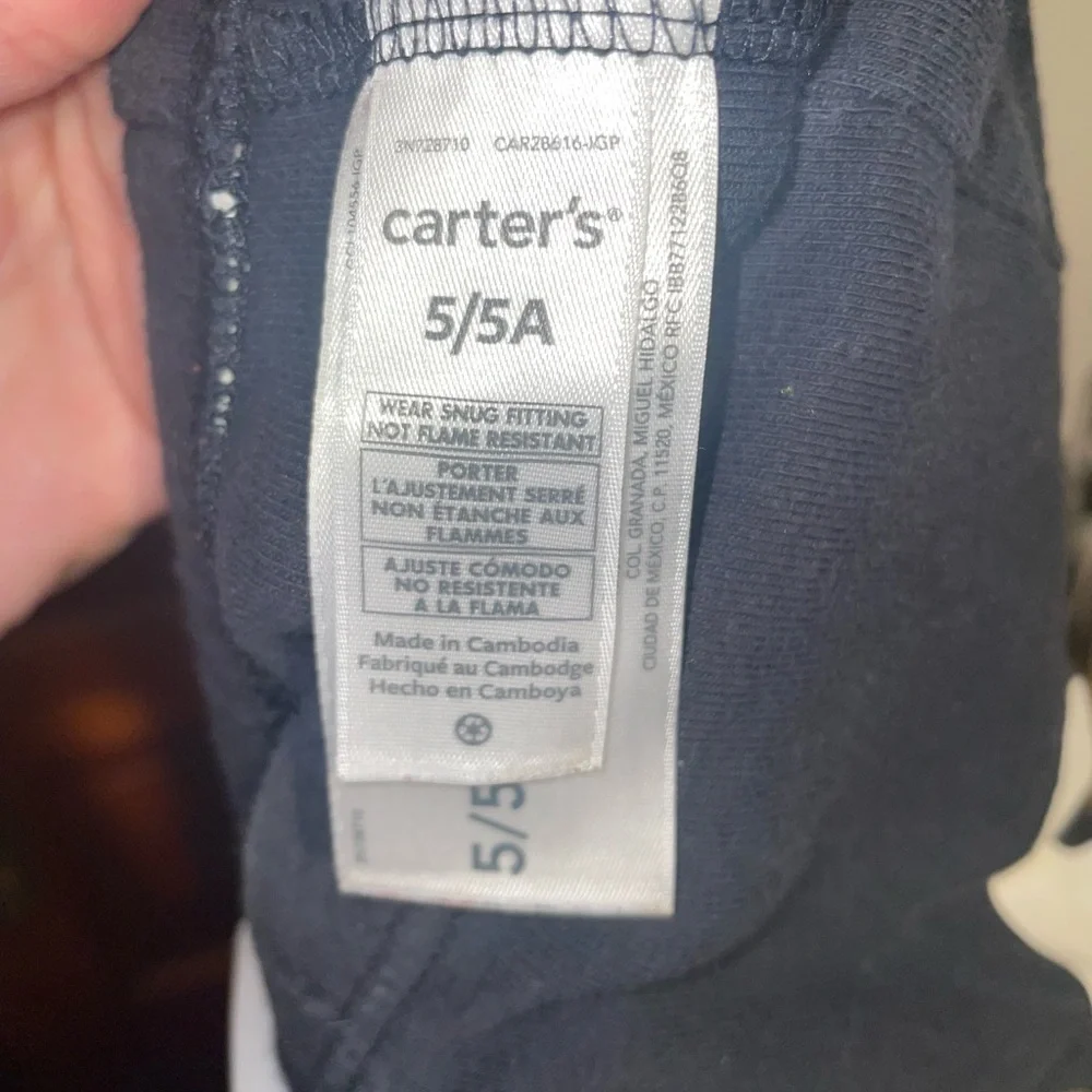 Carters Skeleton/ Bones Pants *make offers*